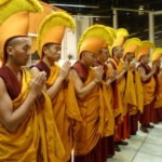 Monks mandala making