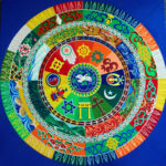 World Peace sand mandala at florida craftart st petersburg