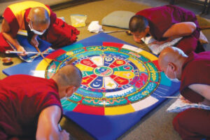 florida craftart mandala and monks