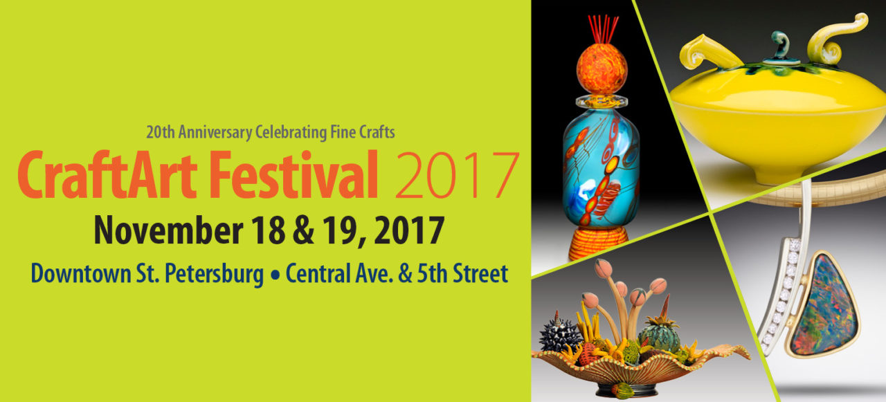 CraftArt 2107 Fine Arts Festival St Petersburg Florida