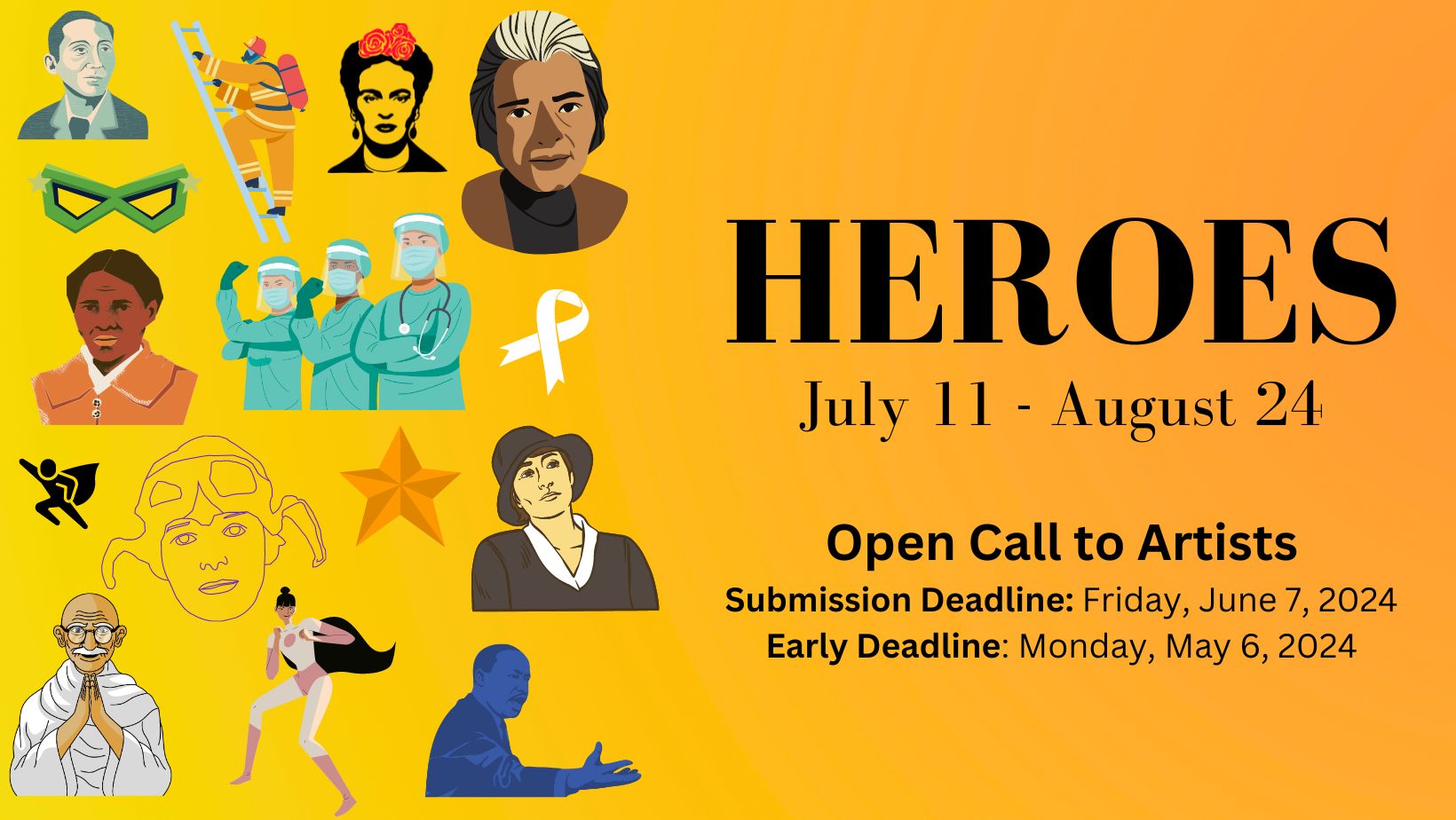 Heroes CALL TO ARTISTS