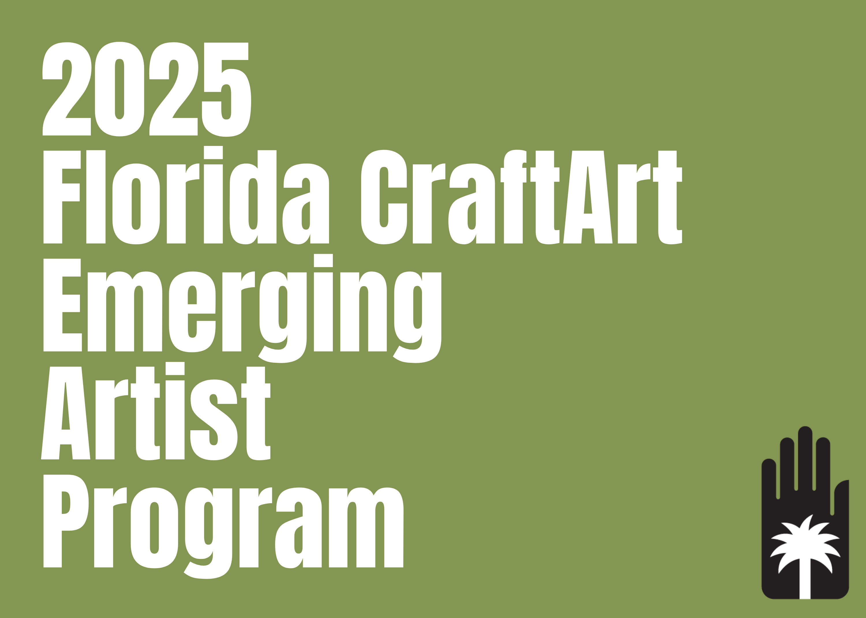Florida CraftArt Emerging Artist Program