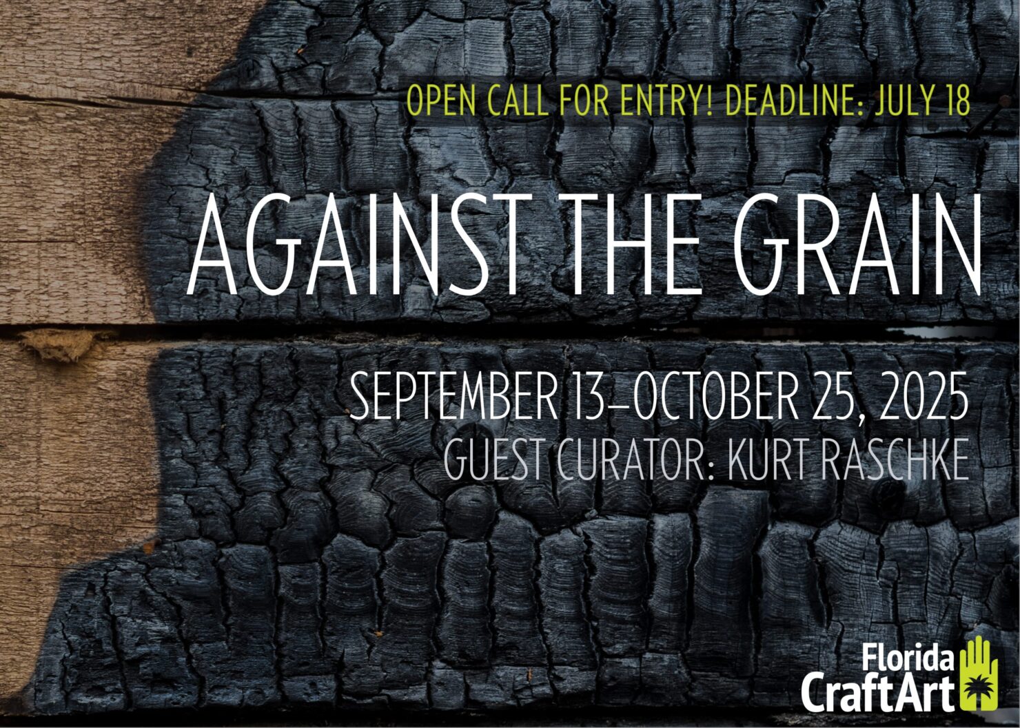 Against the Grain exhibition at Florida CraftArt, curated by Kurt Raschke
