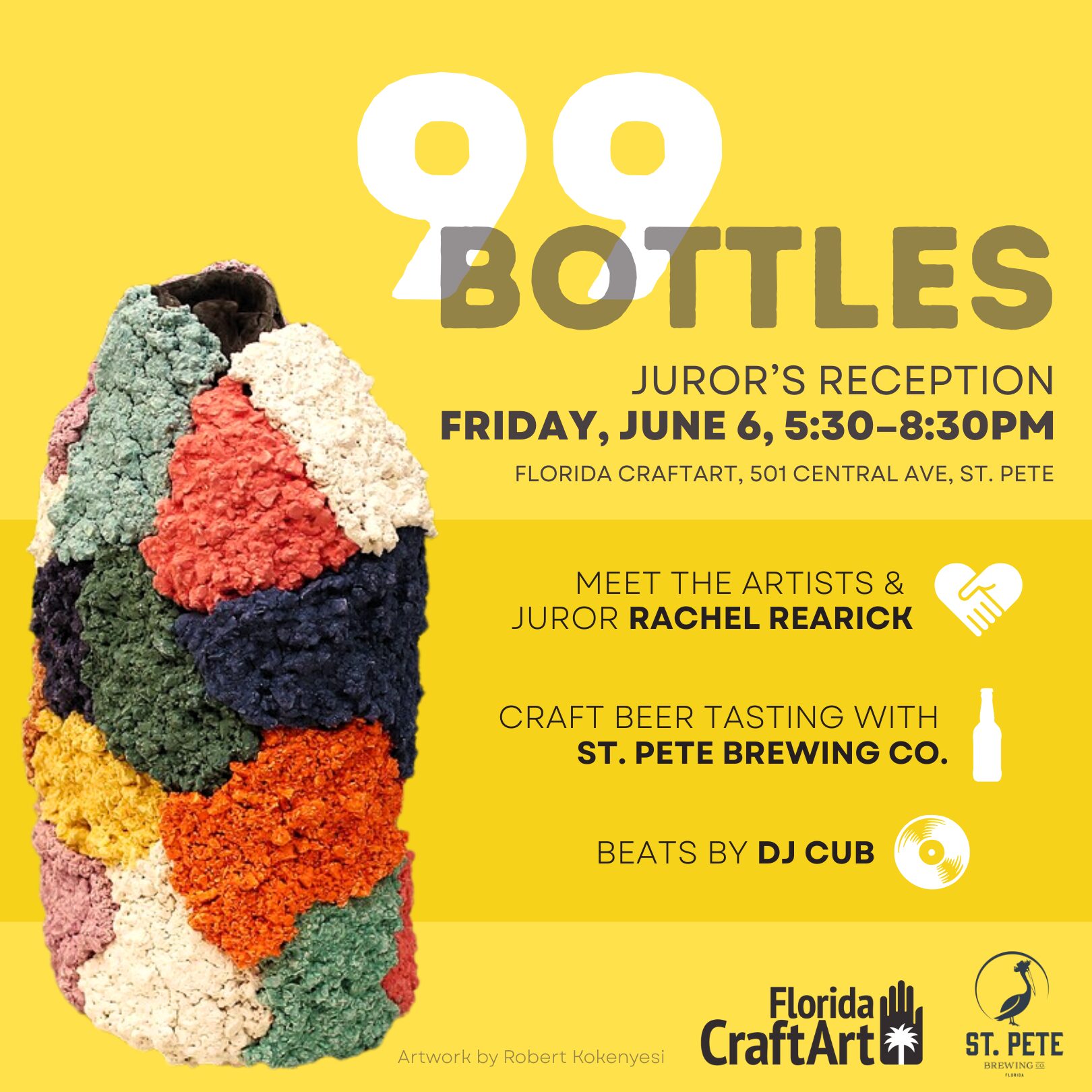 99 Bottles Juror's Reception, June 6, 5:30-8:30pm